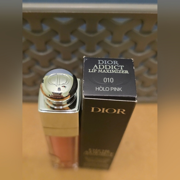Dior Addict Lip Maximizer-Plumping Lip Gloss 010 HOLO PINK. BNIB - Picture 3 of 5